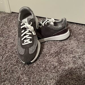 Cole Haan Sneakers; gray and White; women’s 9